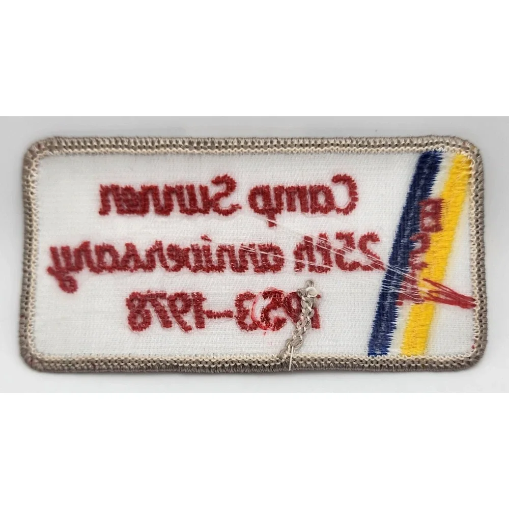 Camp Sunnen 25th Anniversary 1978 Boy‎ Scout Patch